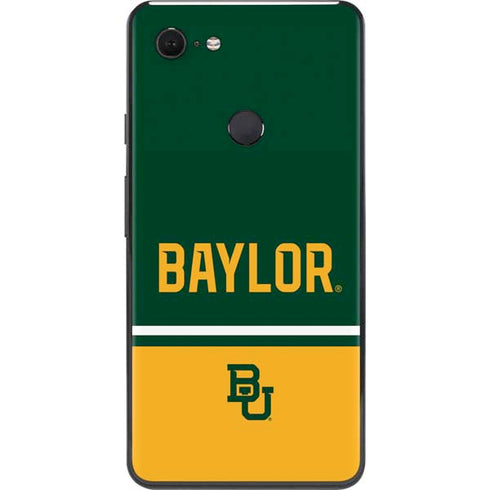 Baylor University BU Split Google Pixel 3 XL Skin